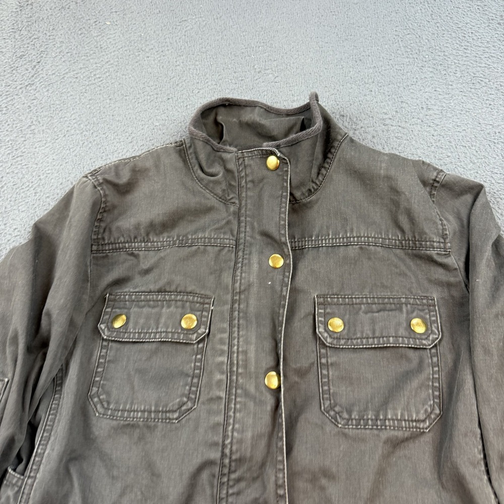 J Crew Field Jacket Mens Medium Bedford Utility Workwear Relaxed Pockets - Picture 4 of 11